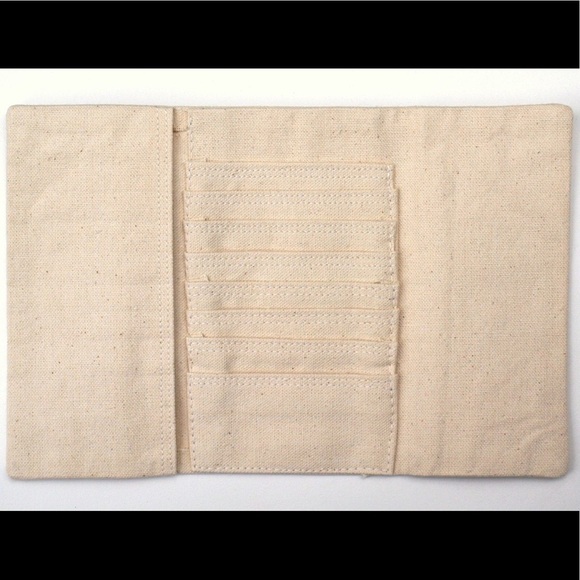 Nautical wallet trifold ship on sea men's for him - Picture 3 of 5